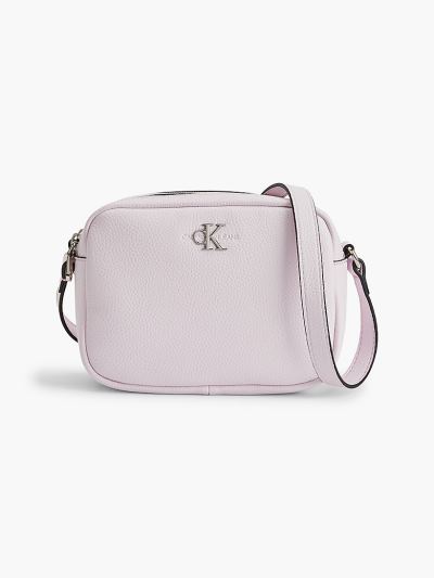 Calvin Klein Táskák & Kiegészítők HU368363 | Calvin Klein Bőr Női Crossbody Táska Rózsaszín